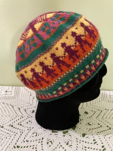 Harvest Party Knit Hat - (1 of a Kind)