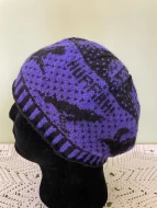 Raven Knit Hat (1 of a Kind)