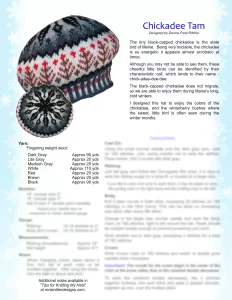Chickadee Tam Pattern