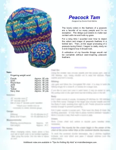 Peacock Tam Pattern