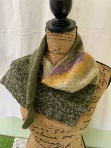 Wool Shawlette/Scarf